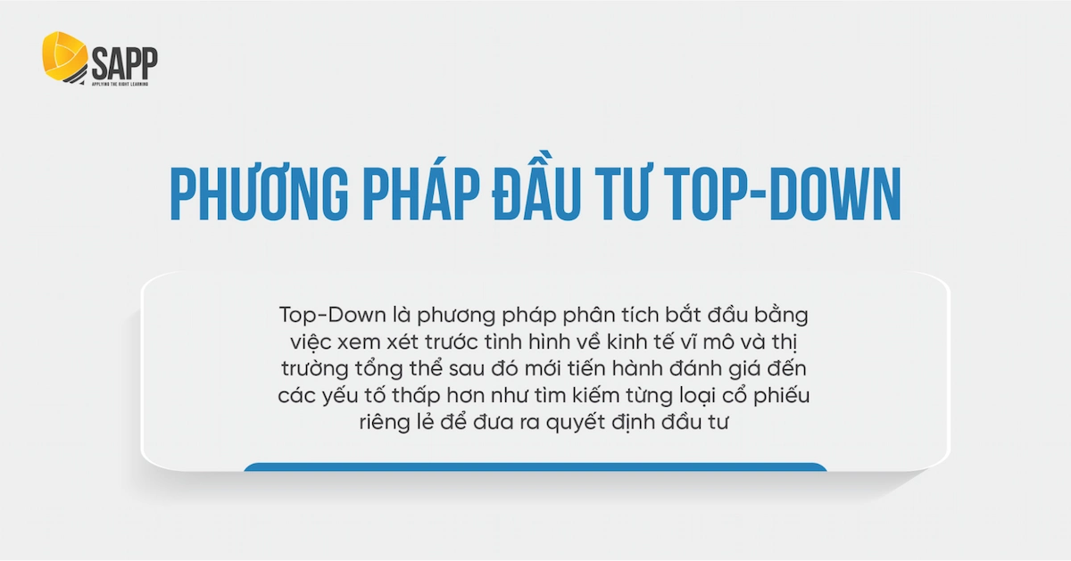 Phương pháp TopDown là gì Hướng dẫn 4 bước phân tích theo phương pháp Top Down  DSC